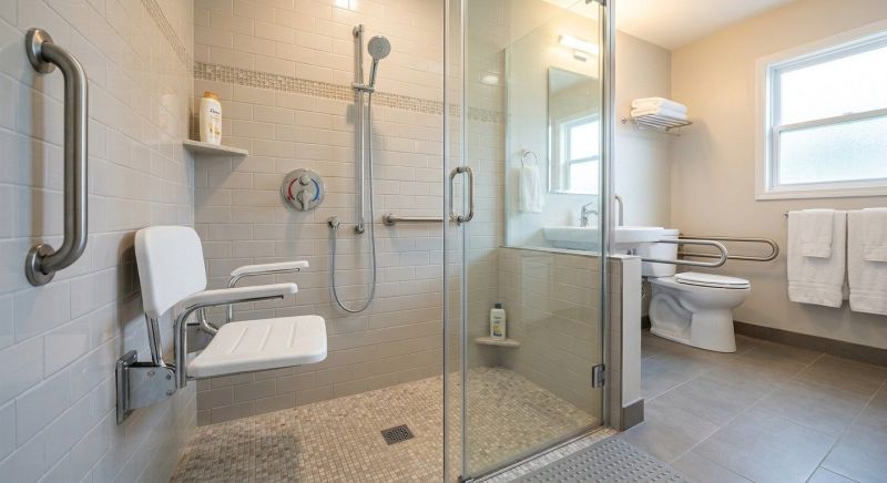 Handicap Shower Installation in Framingham, MA